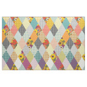 antike Blumen-Patchworkdecke Stoff (Fat Quarter (45,7 x 55,9 cm))