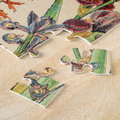 Antike Blumen Puzzle (Seite)