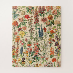 Antike Blumen Puzzle