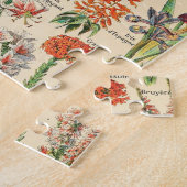 Antike Blumen Puzzle (Seite)