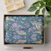 Antike Blumen- und Vogel-Muster Seidenpapier (Geschenk)