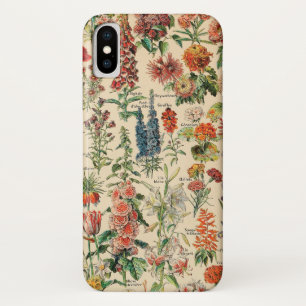 Antike Blumen von Adolphe Millot Case-Mate iPhone Hülle