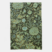 Antike Blumen William Morris Cherwell Geschirrtuch (Vertikal)