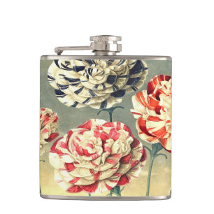 Antike Blumenflasche Flachmann