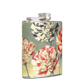 Antike Blumenflasche Flachmann (Rechts)