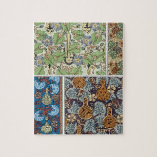 Antike Blumenkunst Neue Vegetationsgemüse, Kürbiss Puzzle