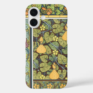 Antike Blumenkunst Neueinzelheiten Gemüse, Kürbiss iPhone 16 Hülle