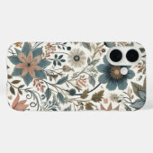 Antike Blumenmuster Case-Mate iPhone Hülle (Rückseite (Horizontal))