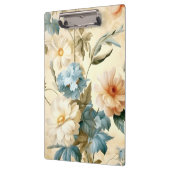 Antike Blumenmuster Klemmbrett (Links)