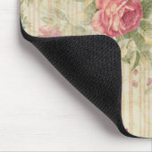 Antike Blumenmuster Mousepad (Ecke)