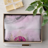 Antike Blumenmuster Seidenpapier (Geschenk)