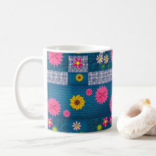 Antike Blumenvase für Kaffee Kaffeetasse