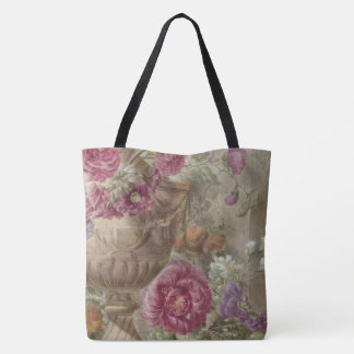 Antike Blumenvase-Tragetasche Tasche