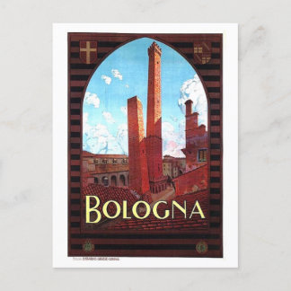 Antike Bologna Italien Reise-Postkarte Postkarte