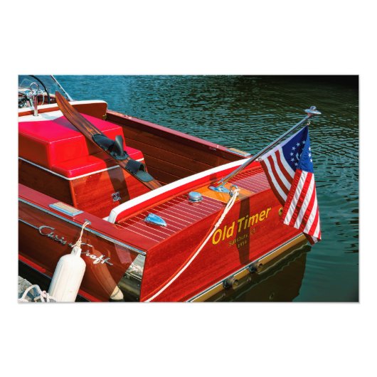 Antike Boot Show 8 Fotodruck (Vorne)