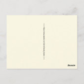 Antike Boston-Karte als Postkarte (Rückseite)