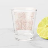 Antike Boston Karte Schnapsglas (Rückseite)
