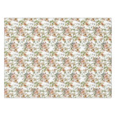 Antike botanische Blumen mit Schmetterling Tischdecke (Vorderseite (Horizontal))