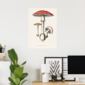 Antike botanische Illustration Poster (Heimbüro)