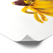 Antike botanische Illustration Poster (Ecke)
