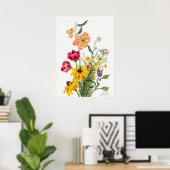 Antike botanische Illustration Poster (Heimbüro)