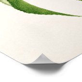Antike botanische Illustration Poster (Ecke)