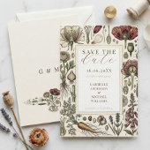 Antike Botanische Kräuter Gemüse Termin vormerken Save The Date