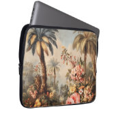 Antike botanische Szene mit Palmen Laptopschutzhülle (Vorne Rechts)