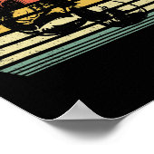 Antike Boxhandschuhe Training Boxer Poster (Ecke)