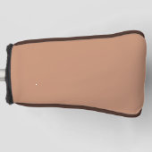 Antike Brass Golf Headcover (Vorderseite)