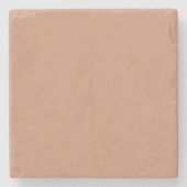 Antike Brass Steinuntersetzer (Vorderseite)