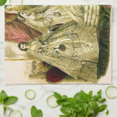 Antike Bride Vintage Wedding Handtuch (Gefaltet)