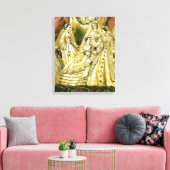 Antike Bride Vintage Wedding Leinwanddruck (Insitu (Wohnzimmer))