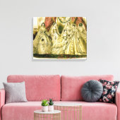 Antike Bride Vintage Wedding Leinwanddruck (Insitu (Wohnzimmer))