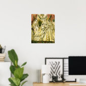 Antike Bride Vintage Wedding Poster (Heimbüro)