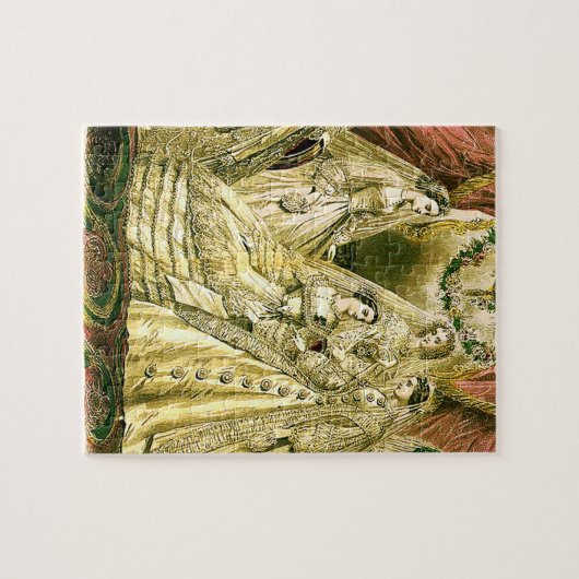 Antike Bride Vintage Wedding Puzzle (Horizontal)