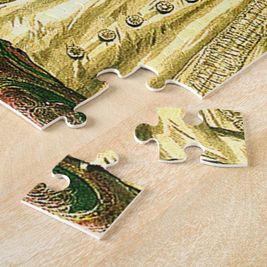 Antike Bride Vintage Wedding Puzzle (Seite)