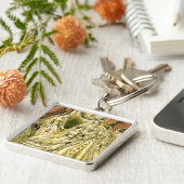 Antike Bride Vintage Wedding Schlüsselanhänger (Seite)