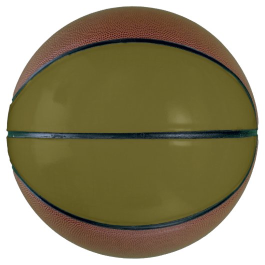 Antike Bronze (Vollfarbe) Basketball (Vorderseite)