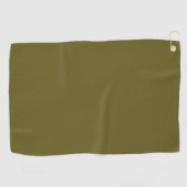 Antike Bronze (Vollfarbe) Golfhandtuch (Horizontal)