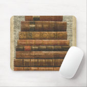 Antike Buch-Illustration über Wörterbuch-Seite Mousepad (Mit Mouse)