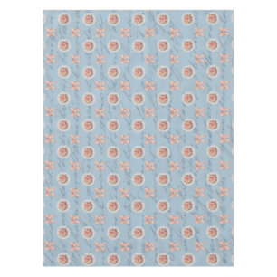 Antike Buchstaben Vintage Rose Seilraupen Tischdecke