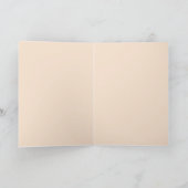 antike Buddha-Grußkarte Karte (Innenseite)