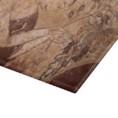 Antike buddhistische Malerei Schneidebrett (Ecke)