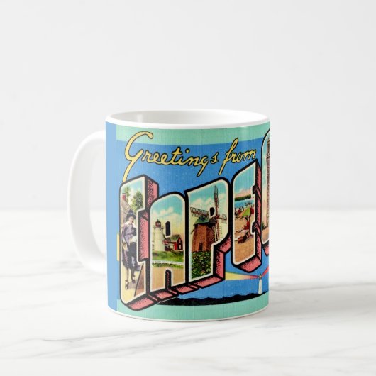 Antike Cape Cod Kaffeetasse (Vorderseite Links)