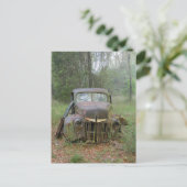 Antike Car Postcard Postkarte (Stehend Vorderseite)