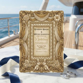 Antike Cherub Engel Viktorianische Märchenhochzeit Einladung