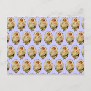 Antike Cherubinen Postkarte