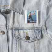 Antike Chesterfield Zigarettenwerbung Button (Beispiel)