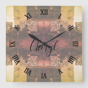 Antike China Changsha Buchverleih große Uhr